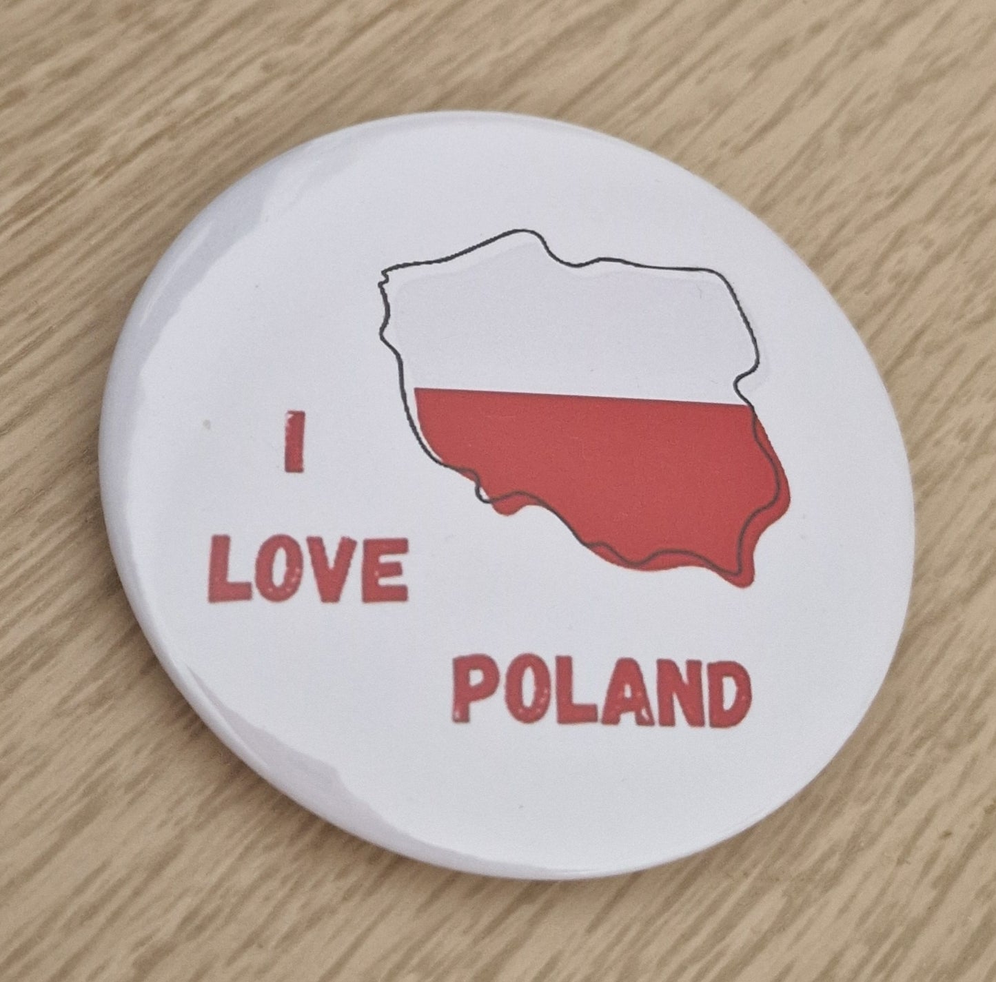 Custom badges 58mm set of 6 pcs