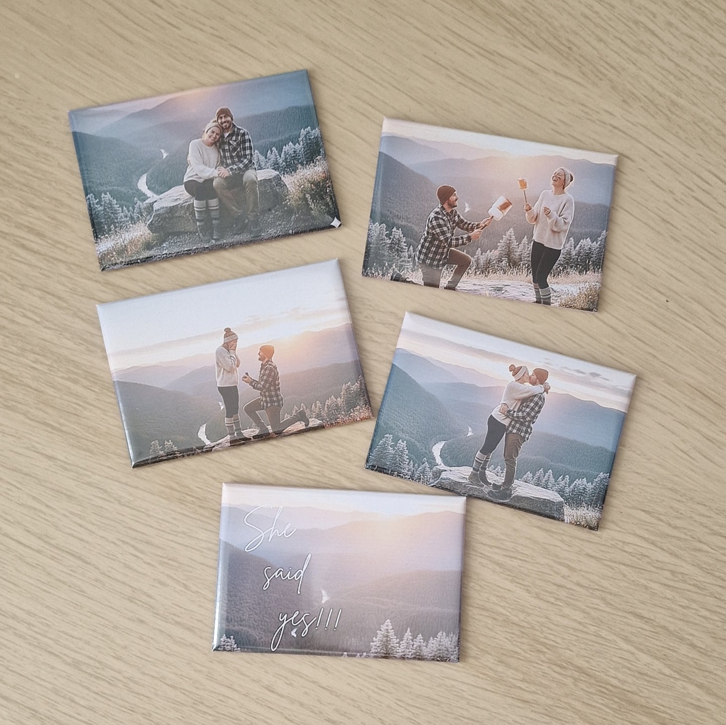 Custom fridge magnet set of 10 pcs